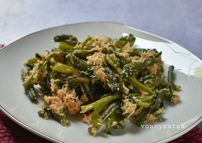 Resep Urap Kangkung Kecipir, Enak