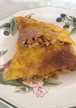 Una foto de Omelette de pollo