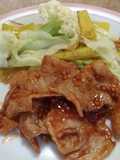 Pork Slices with Gold Tonteki Sauce