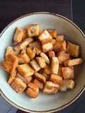Air fryer bread popcorn