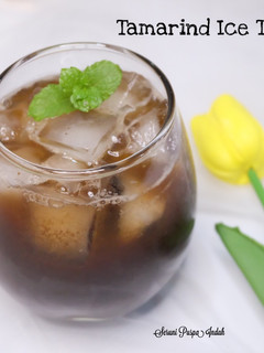 Foto resep Tamarind Ice Tea (Es Gula Asam)