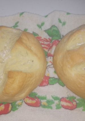 Una foto de Pan de campo o pan casero con grasa vacuna