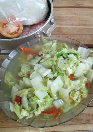 Foto resep Tumis sawi putih