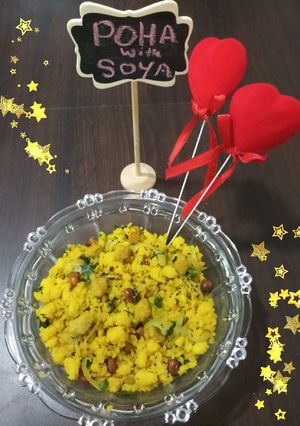 A picture of Poha soya.