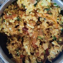A picture of Paneer bhurji.