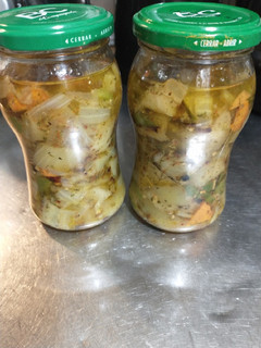 Una foto de Escabeche de berenjenas🍆🍆