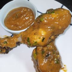 A picture of Bbq Mango Glazed Drumsticks.