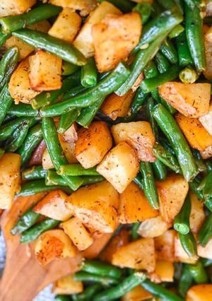 Une photo de Salade ordinaire à l’haricot