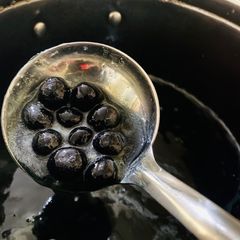 A picture of Homemade Tapioca Boba Pearls.