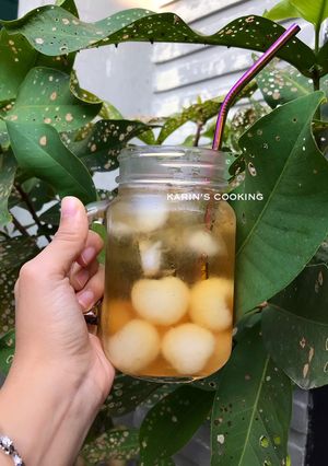 Foto resep Longan Tea ice
