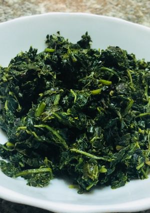 A picture of Traditional greens.