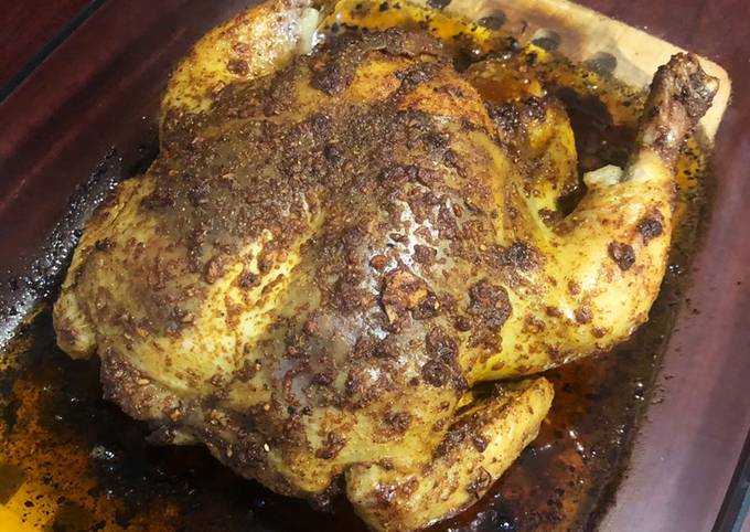 Steps to Make Super Quick Homemade Spiced Roast Chicken - Easy Dinner Recipes for Family