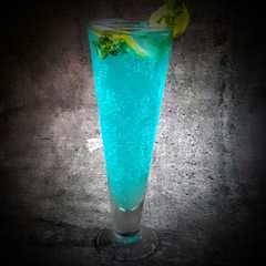 Blue lagoon mocktails-レシピのメイン写真