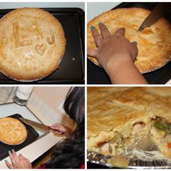 A picture of Chicken Potpie.