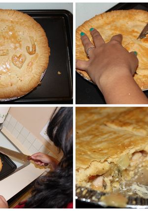 A picture of Chicken Potpie.