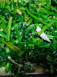 燙空心菜 的食譜成品照片