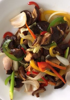 Hình của món Nấm xào.