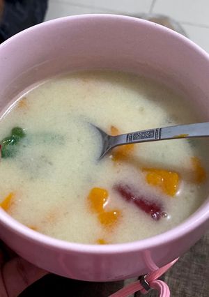 Foto resep Kolak Pacar Cina dari tepung tapioka atau sagu