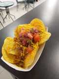 Nachos con Pico de Gallo