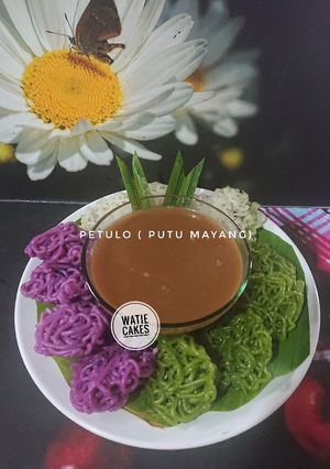 Foto resep Petulo, putu mayang, lembut meskipun sudah dingin