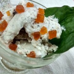 A picture of Paan ice cream.