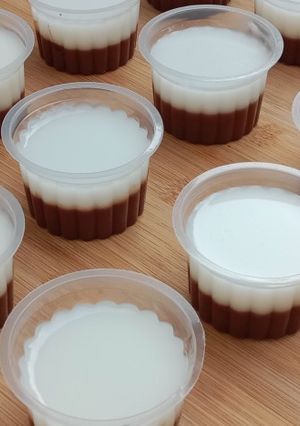 Foto resep Puding coklat susu enak - simpel buatnya