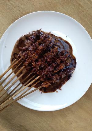Foto resep #Sate bumbu rendang