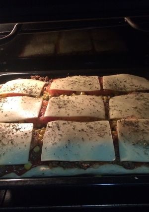 Una foto de Pizza casera