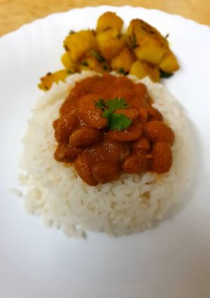 A picture of Rajma Masala.