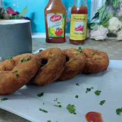 A picture of Potato Donuts 🍩 😋.