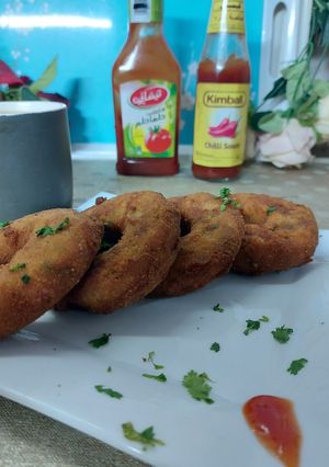 A picture of Potato Donuts 🍩 😋.