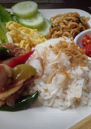 Foto resep Nasi Liwet Rice Cooker