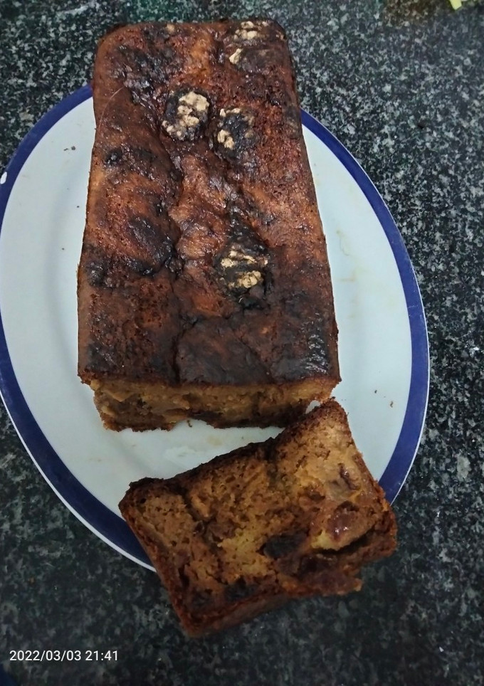 Una foto de Pudín de pan sin gluten y sin lácteos