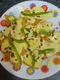 Doritos (nachos chips) in cheese sauce