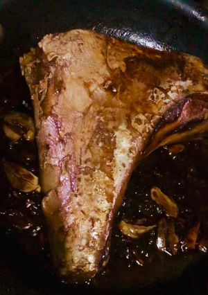 A picture of Tuna Slab Adobo | Adobong Panga.