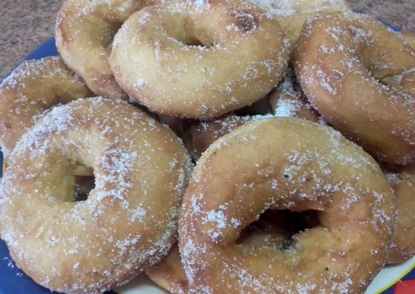 Rosquillas fritas *receta casera / comida de Marruecos