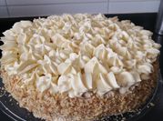Una foto de torta de nuez