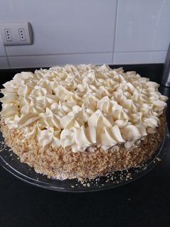 Una foto de Torta de zanahoria (carrot cake)