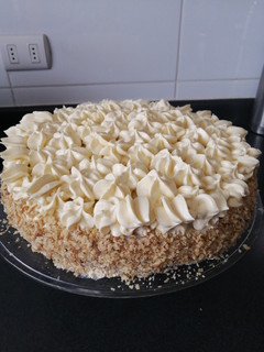 Una foto de Torta de zanahoria (carrot cake)