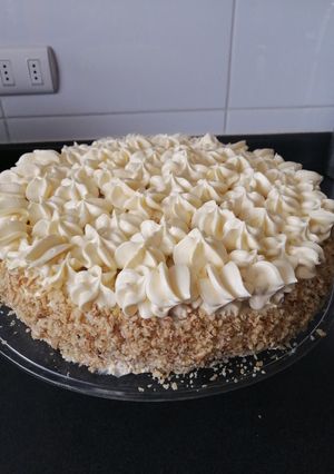 Una foto de Torta de zanahoria (carrot cake)
