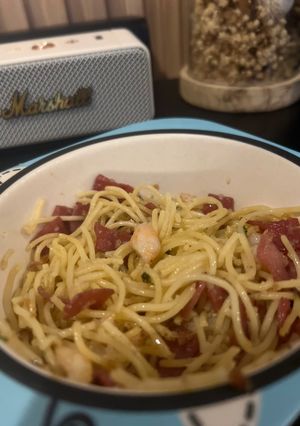 Foto resep Spagetti Aglio Olio for Kids