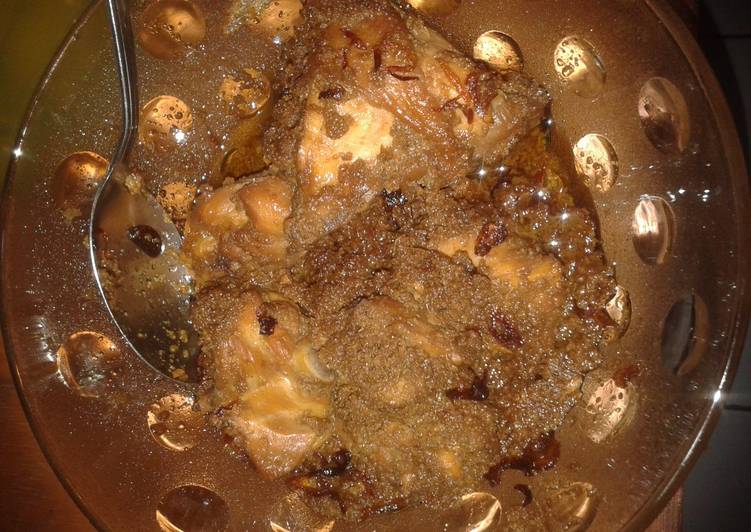 Resep: Ayam atau daging lapis Simpel