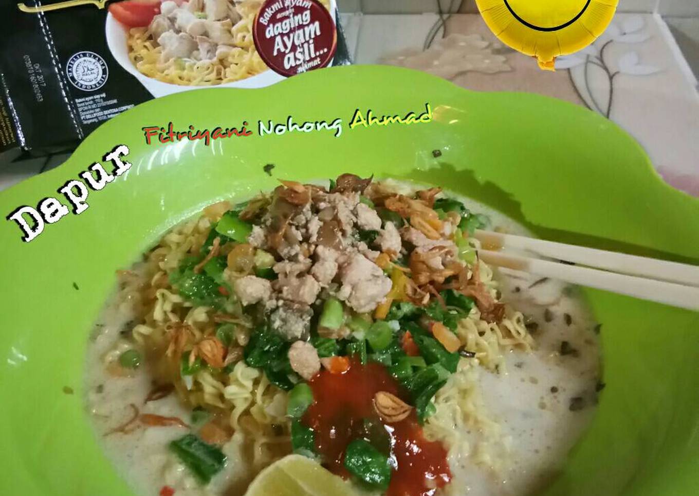 🍲 Bakmi Mewah Kuah Santan ala Dapur Fitri 🍲