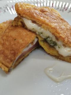 Una foto de Sándwich de Pan Nube