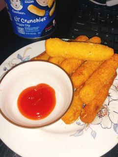 Hình của món Bánh khoai lang chiên giòn.