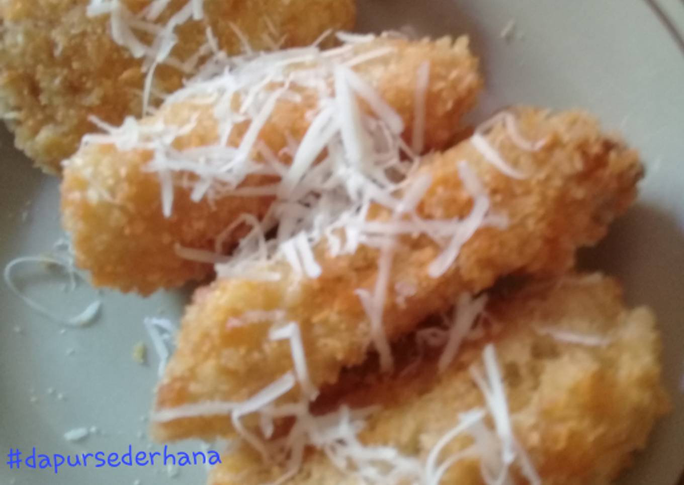 Langkah Mudah untuk Membuat Roti goreng wafle keju Anti Gagal