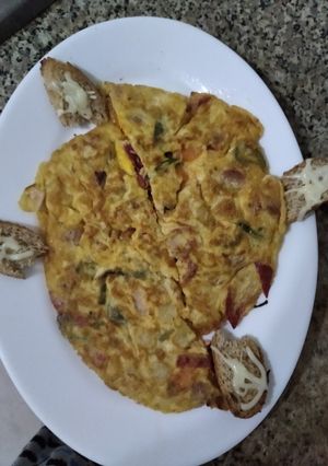 Una foto de Tortilla campera