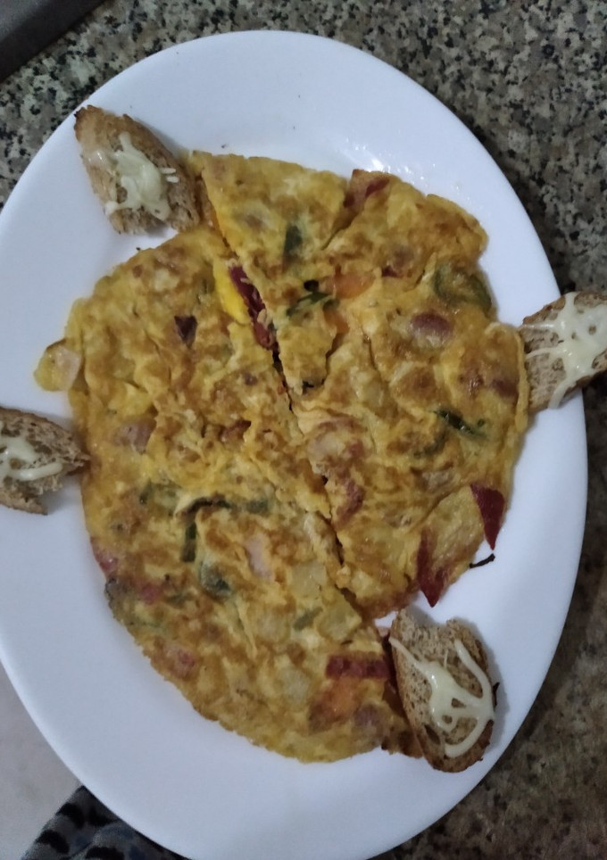Una foto de Tortilla campera