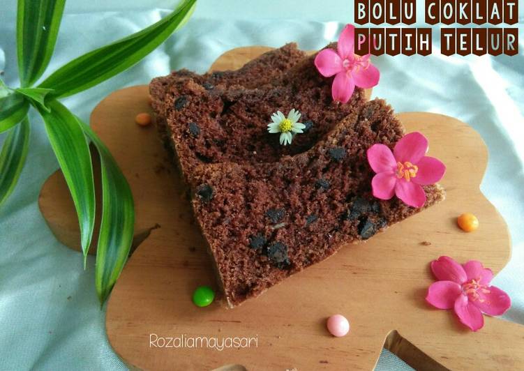 Bolu Coklat Putih Telur