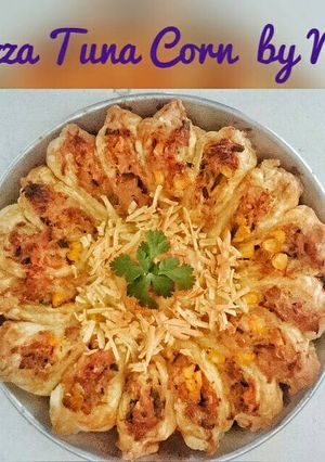 Foto resep Pizza Tuna Corn (postingrame2_ikan)